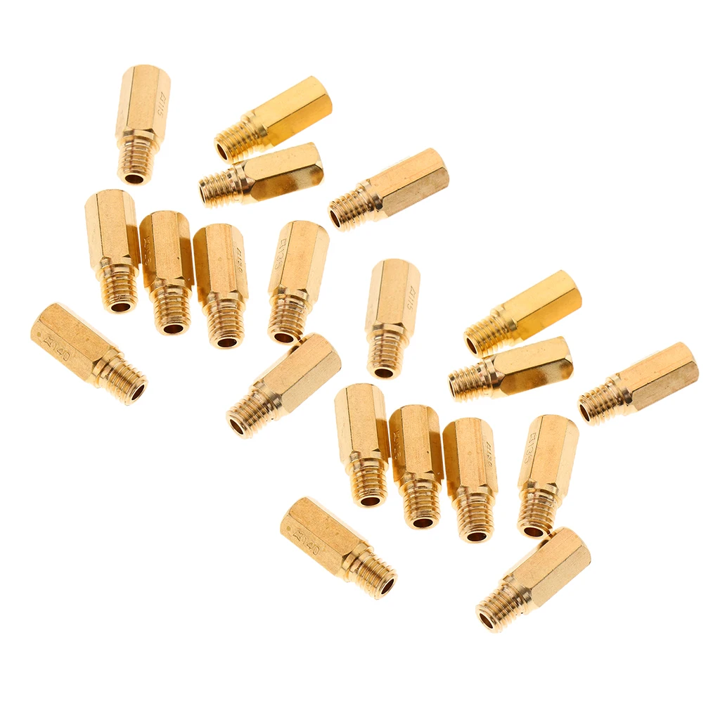 20x Injector Nozzles for PWK KOSO KEIHIN OKO Carb, Main jets 100 105 108 110 115 120 125 130 135 140