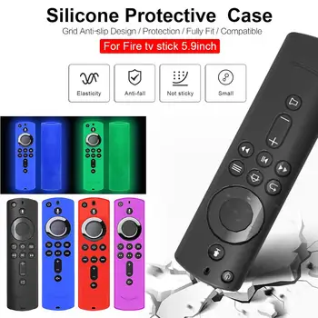 

Remote Control Silicone Case Luminous Anti-lost Silicone Case for Fire TV Stick 4K / Fire TV (3rd Generation) / Fire TV Cube