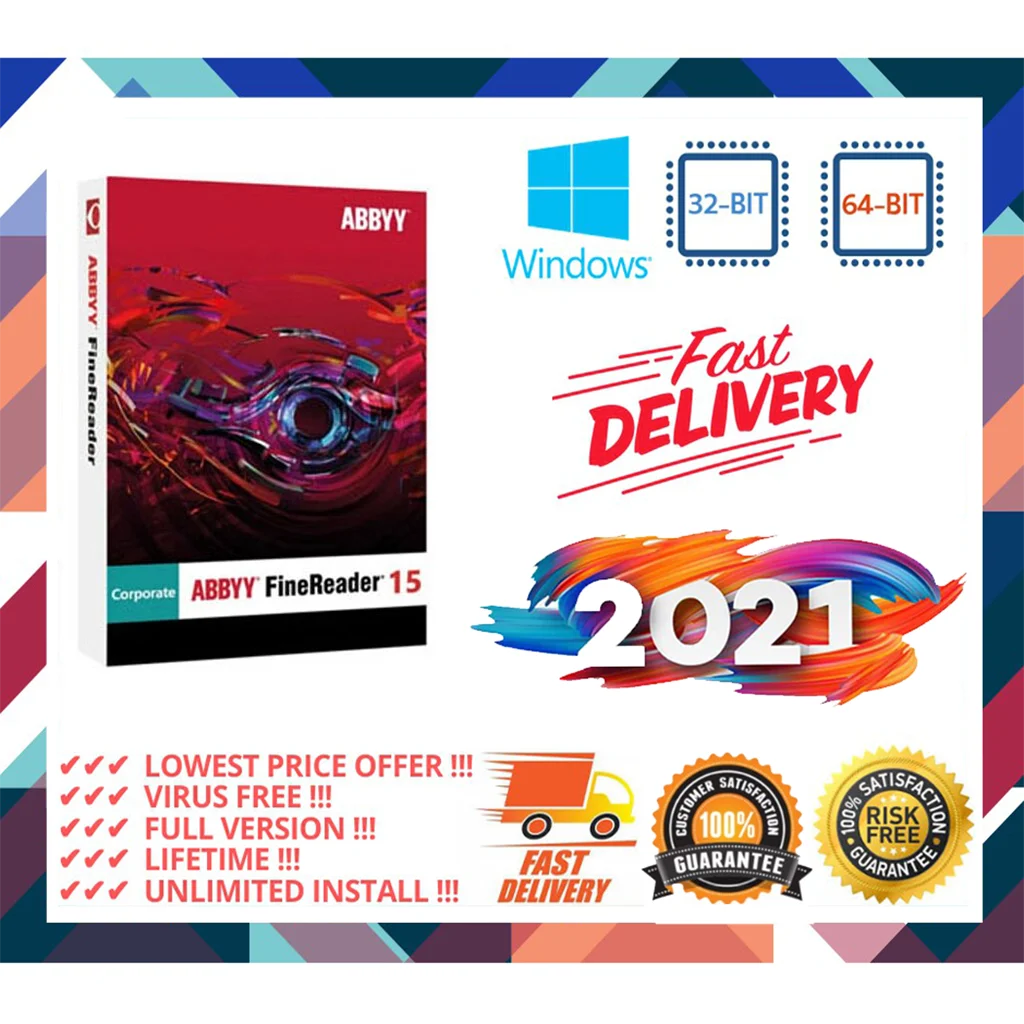 Abbyy Finereader corporativa 15🚀100% de entrega✅