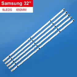 5PCS FOR samsung 2013SVS32H Ue32f5000 D2GE-320SCO-R3 UA32F4088AR UA32f4100AR backlight LUMENS D2GE-320SC0-R3 650MM 9LED 32 inch