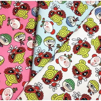 

ZENGIA 50X145CM Hysteric Mini Cotton Thin Canvas Fabric For Patchwork Boy Backpacks Cushion Cover Curtain DIY Sewing