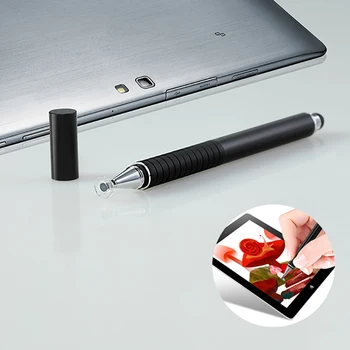 

2 in 1 Multifunction Fine Point Round Thin Tip Touch Screen Pen Capacitive Stylus Pen For Smart Phone Tablet For iPad For iPhone
