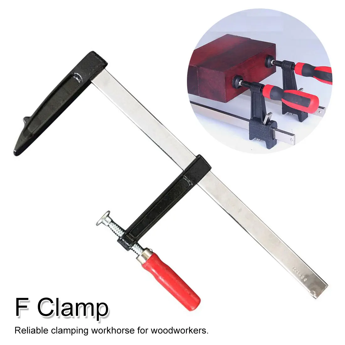 

Heavy Duty F Clamp For Woodworking Metal Fixing Clamp High Strength Carpentry Clamps Hand Tools Manual Quick Clamps