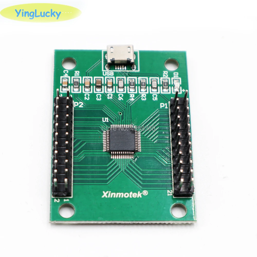 Новый Xin Mo Arcade 2 игрока с нулевой задержкой encode USB драйвер комплект MAME PC Клавиатура