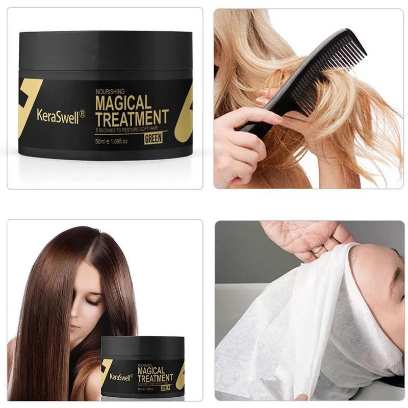 50ml Nourishing Magical Treatment Hair Mask Repairs Damage Restore Soft Good Or All Hair Types Keratin Hair Make Smooth Hair 50ml Nourishing Magical Treatment Hair Mask Repairs Damage Restore Soft Good Or All Hair Types Keratin Hair Make Smooth Hair
