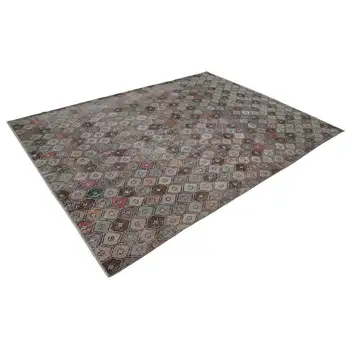 

207x287 Cm Multicolor Handmade Bohemian Rug-7x9 Ft