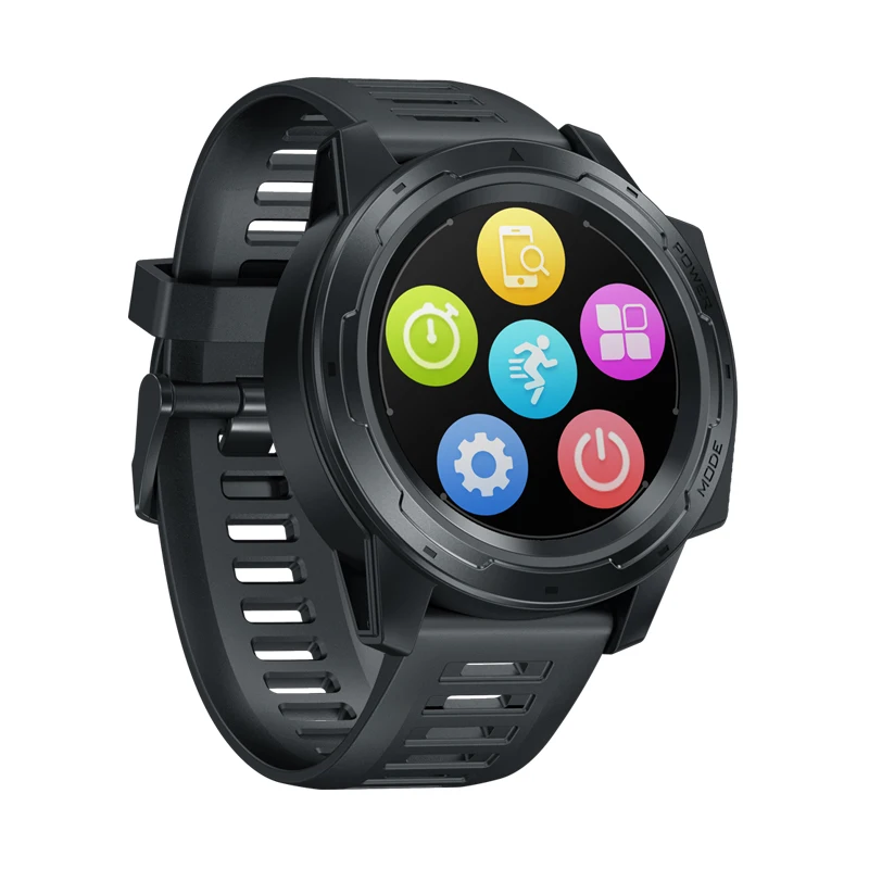 Умные часы Zeblaze VIBE 5 PRO с цветным сенсорным дисплеем пульсометром поддержкой