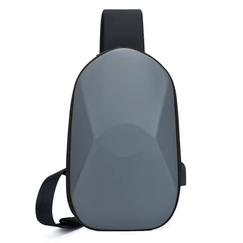

Male Shoulder Bags USB Charging Crossbody Bags Men Anti Theft Chest Bag School Summer Short Trip Messengers Bag 2020 New Arrival
