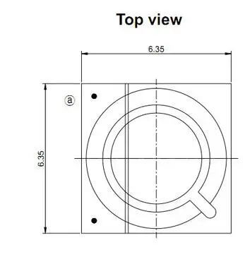 SMD 6363 2W 340NM UVA светодиодный лазерный диод