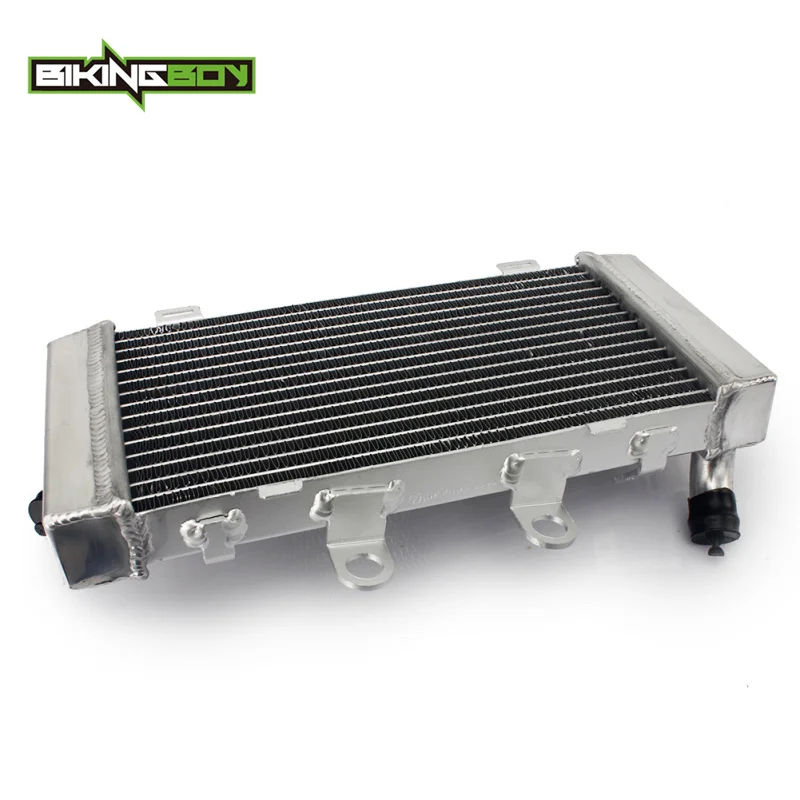 BIKINGBOY Engine Radiator Cooling For Honda XL1000 V Varadero 99 00 01 02 03 04 05 06 XL1000V Left Right Water Cooler Polished