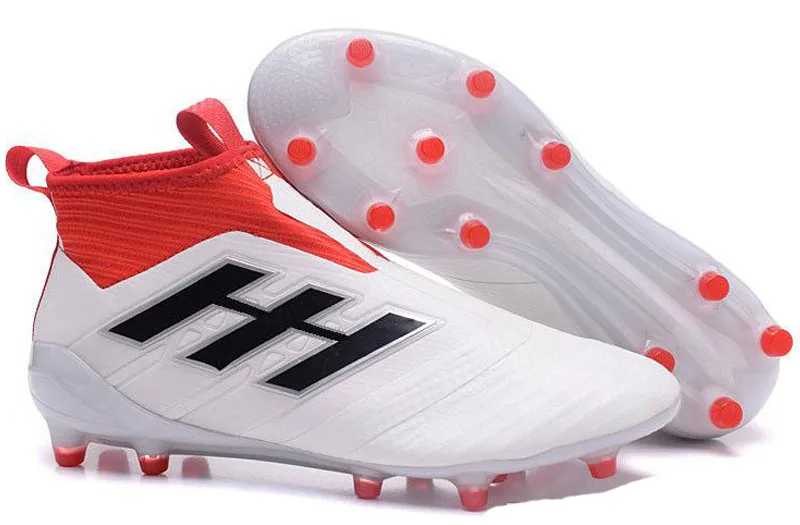 Новинка ACE Tango 17 Purecontrol FG уличные футбольные бутсы FG футбольные бутсы ACE бутсы Dragon Laceless бутсы черные M