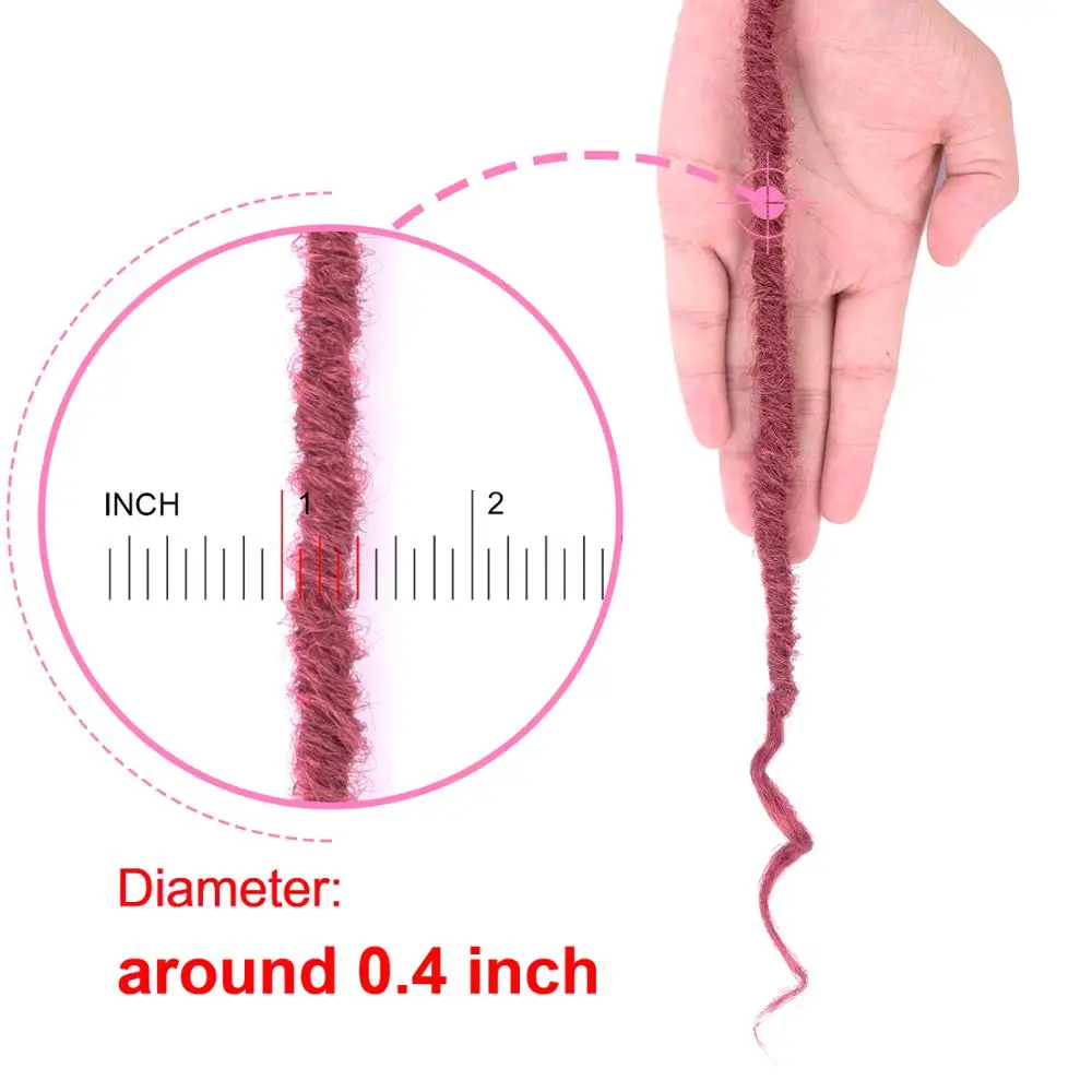 Silike 14 18 дюймов мягкие Faux Locs Curly концы крючком плетение волос синтетические волосы