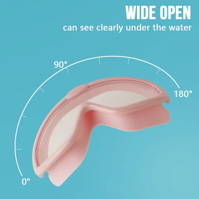 Gafas de natación para exterior con tapones para los oídos, Conjunto 2 en 1 para niños de 4 a 15 años, protección UV antiniebla, gafas de natación con tapones para los oídos