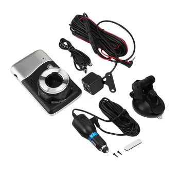 

X1 Professional Auto Car 2.31 Inch Display Dual Lens Car DVR Camera Video Recorder Dash Cam Support Infrared Night Vision