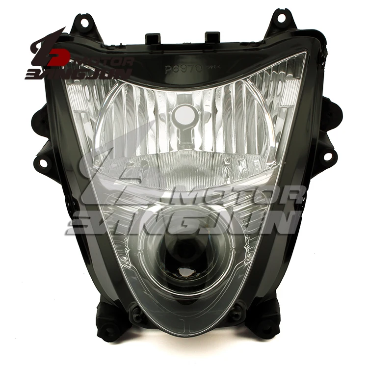 Мотоциклетные черные фары лампы в сборе для SUZUKI GSXR1300 2008- HAYABUSA