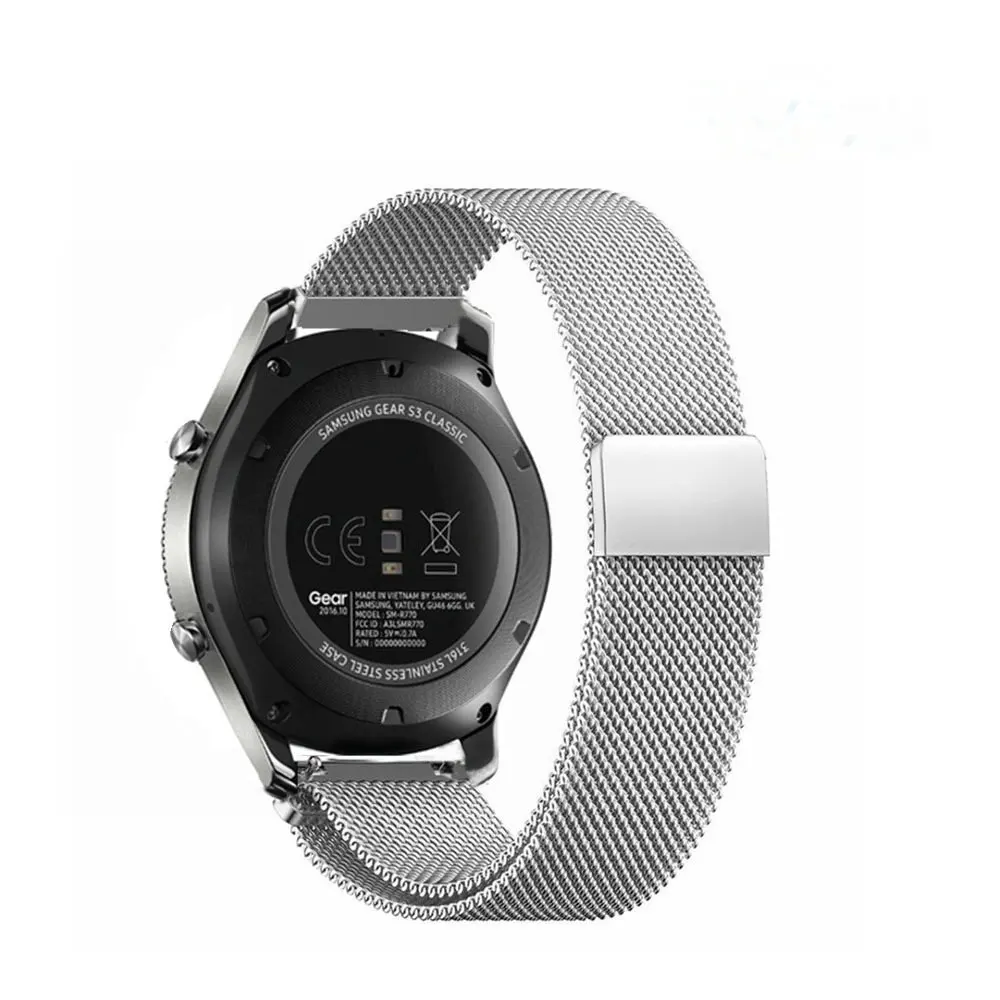 

Suitable for SAMSUNG S2S3 Milan Nice, Nizza Watch Strap Samsung Gear SPORT Metal Watch Strap
