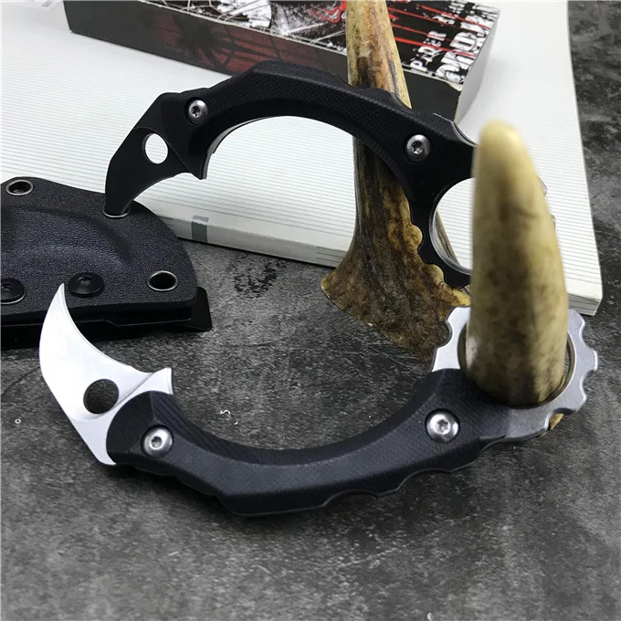 Керамбит Karambit охотничий нож CS GO Тактический коготь Шейный нож для походов на открытом воздухе Самозащита для охоты инструменты для выживания нож