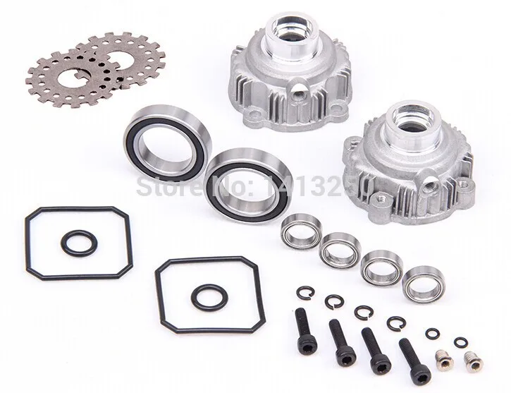 Сплав Diff чехол для сплав корпус дифференциала ДЛЯ 1/5 весы HPI КМ Baja 5B 5T 5SC SS KING MOTOR