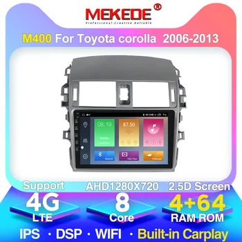 

MEKEDE For Toyota Corolla 10 E140 E150 2006-2013 Car Radio Multimedia Video Player Navigation GPS Android 10.0 No 2din 2 din