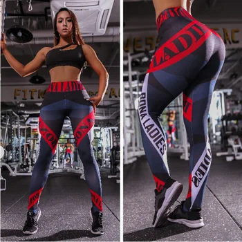 

Sexy Women Pants Women Sports Wear Leggings Sexy Pants Elastic Workout Push Gym Fringe Running Up Slim Leggings Waist High
