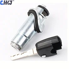 CHKJ OEM Автомобильный Замок зажигания цилиндр для Volkswagen Audi A6 задний ящик багажник Замена Авто замок с 1 ключом