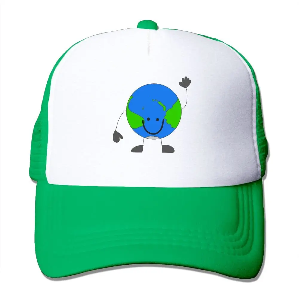 Взрослая унисекс счастливая земля Дальнобойщик бейсбольная бейсболка с сеточкой и регулируемым ремешком шляпа