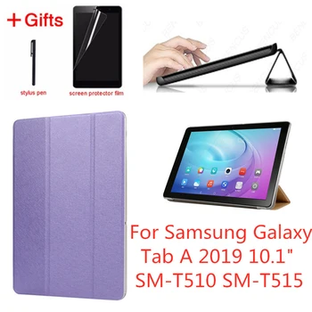 

Case for Samsung Galaxy Tab A 2019 SM-T510 SM-T515 T510 T515 Tablet cover Stand Case for Tab A 10.1'' 2019 tablet case+gift