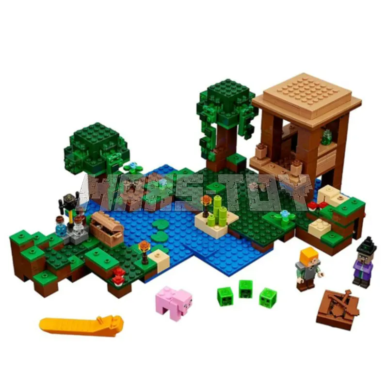 The Witch Hut Building Blocks With Alex Action Figures Compatible 21133 Bricks Set Toys The Witch Hut Building Blocks With Alex Action Figures Compatible 21133 Bricks Set Toys