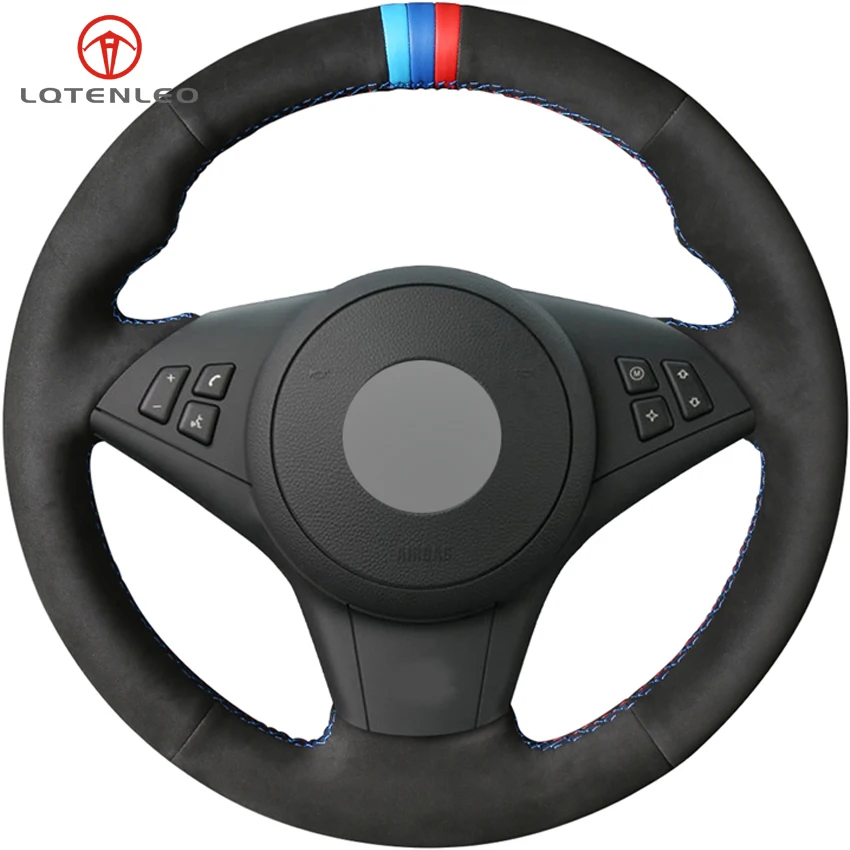 LQTENLEO черная замша для самостоятельной сборки BMW E60 E61 Touring 530d 545i 550i E63 Coupe E64 630i 645Ci 650i