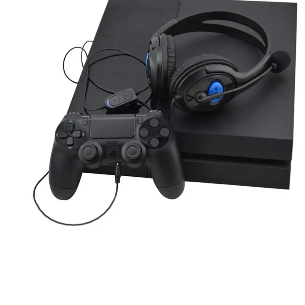 Wired Gaming Headsets 40mm Driver Bass Stereo Headphones with Mic Noise Isolating for Sony PS3 PS4 Laptop PC Gamer Headphone