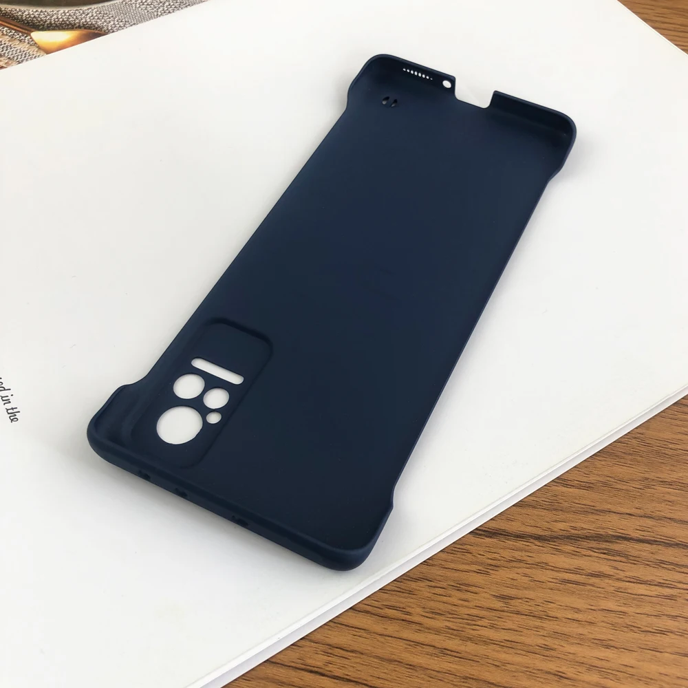 Rahmenloses, mattes Gehäuse in Bonbonfarbe für Xiaomi Civi 5G, schlanke, harte PC-Stoßstangenabdeckung_voghion.com