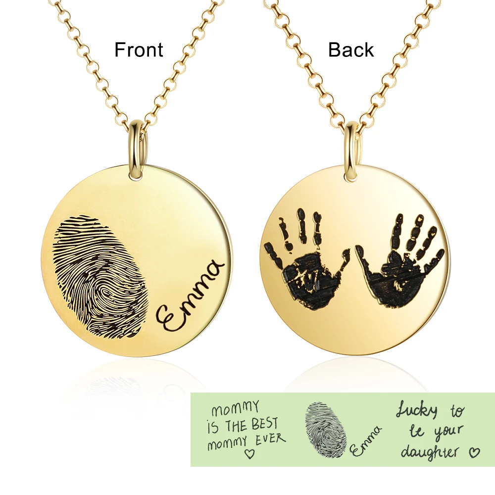 Finger Print Necklace – ShAnho jewelry