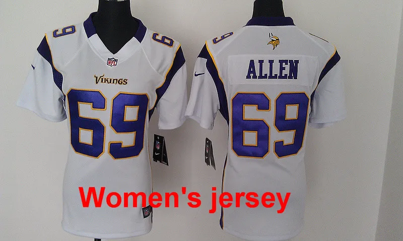 20 A+++ женские сшитые футболки Minnesota s ladies 5 Teddy Bridgewater 28 Adrian Peterson 84 Cordarrelle Patterson - Цвет: 20