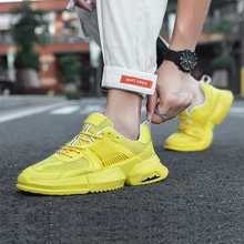 Мужские повседневные кроссовки; летние спортивные полуботинки с дышащей сеткой; мужская обувь с дезодорантом; удобная прогулочная обувь; Y9000