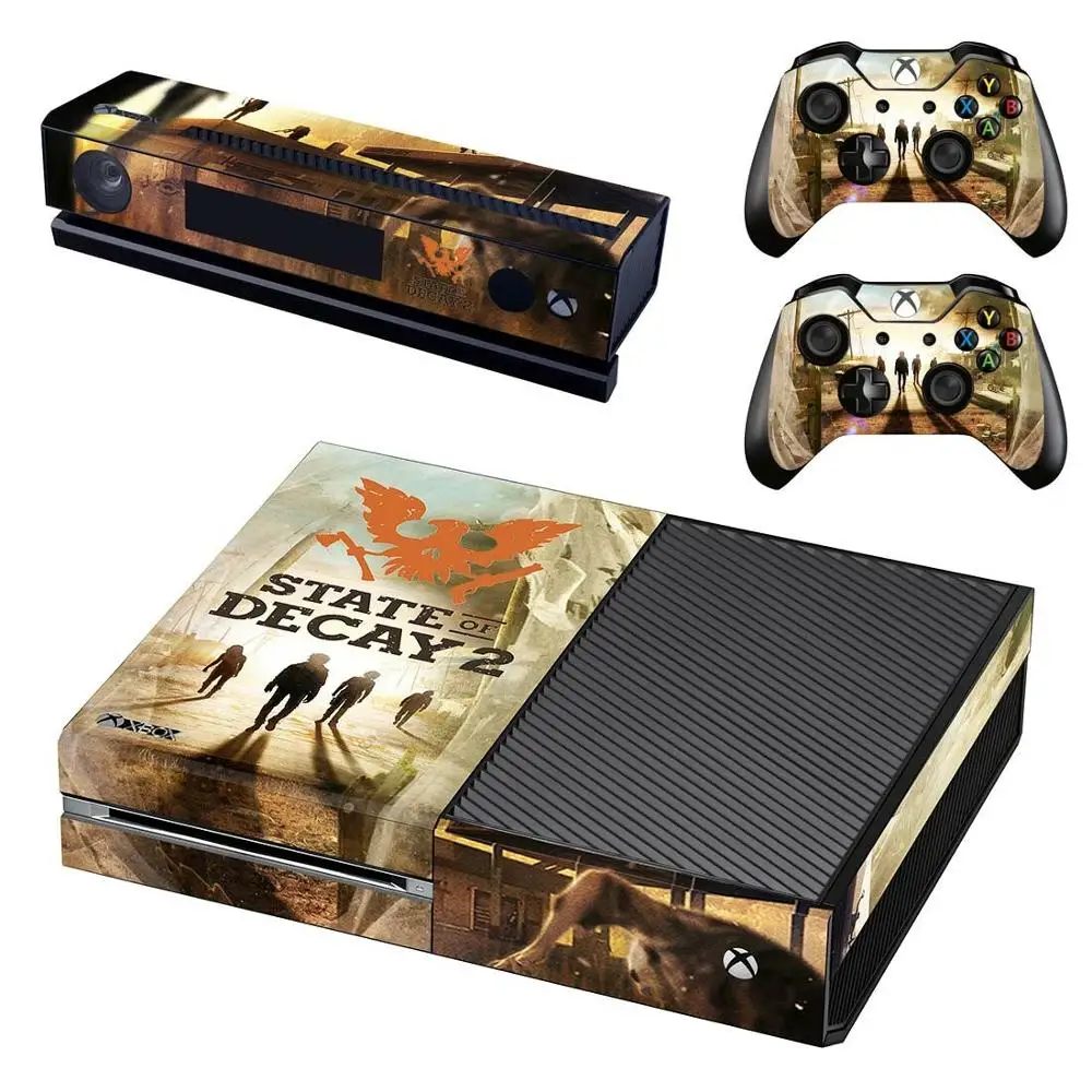 GSTM1657 Состояние распада 2 наклейки s для xbox one виниловые наклейки для кожи Стикеры для xbox one консоль Kinect два контроллера шкуры - Цвет: GSTM1657