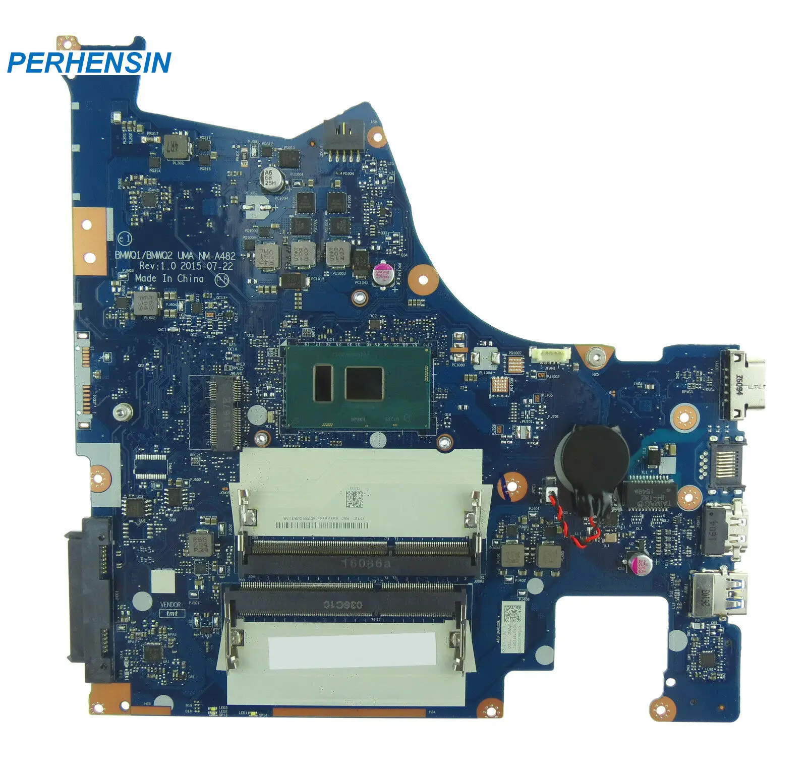 

FOR Lenovo 300 15ISK 300-15ISK Mainboard NM-A482 Celeron 3855U 5B20K38217