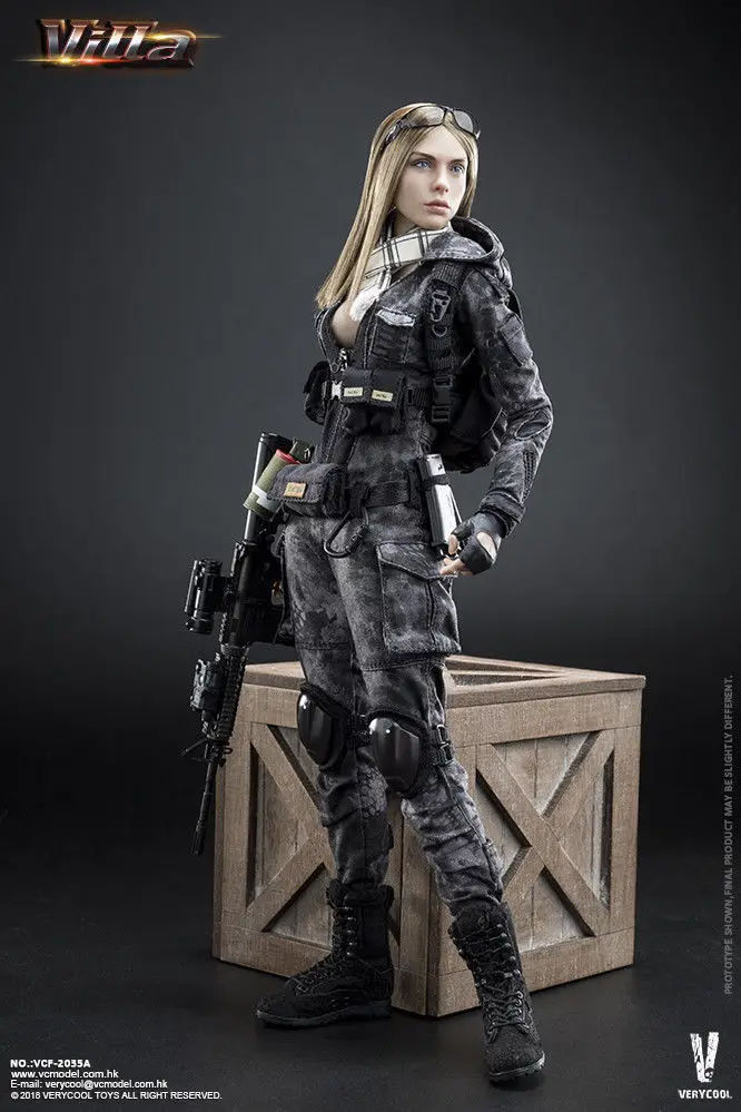 1/6 VERYCOOL VCF-2035 Villa Sister Flower Female Solider Figure Collectible 