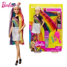 Оригинальная кукла Барби с радужными искорками, подарок на день рождения для девочек, игрушки для детей, подарок для девочек