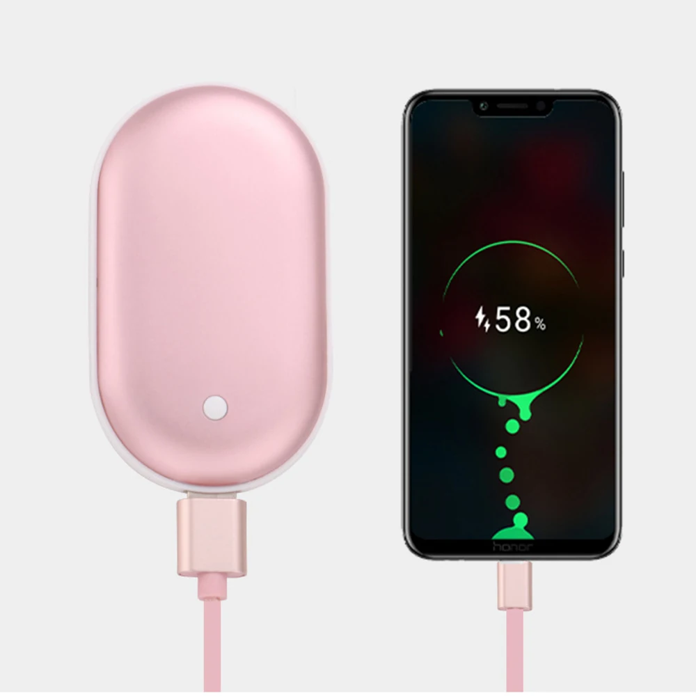 KISSCASE внешний аккумулятор 5000 мА/ч портативная зарядка USB зарядное устройство для