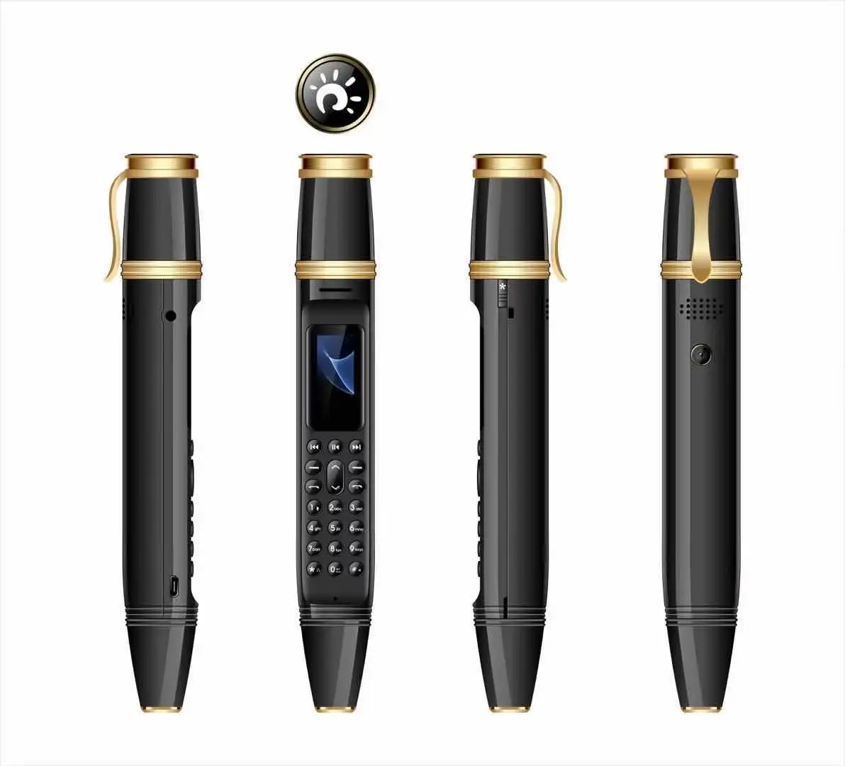 BM111 Pen mini Cellphone 0.06&quot Tiny Screen GSM Dual SIM Camera Bluetooth Dialer Mobile Phones with Recording pen | Электроника