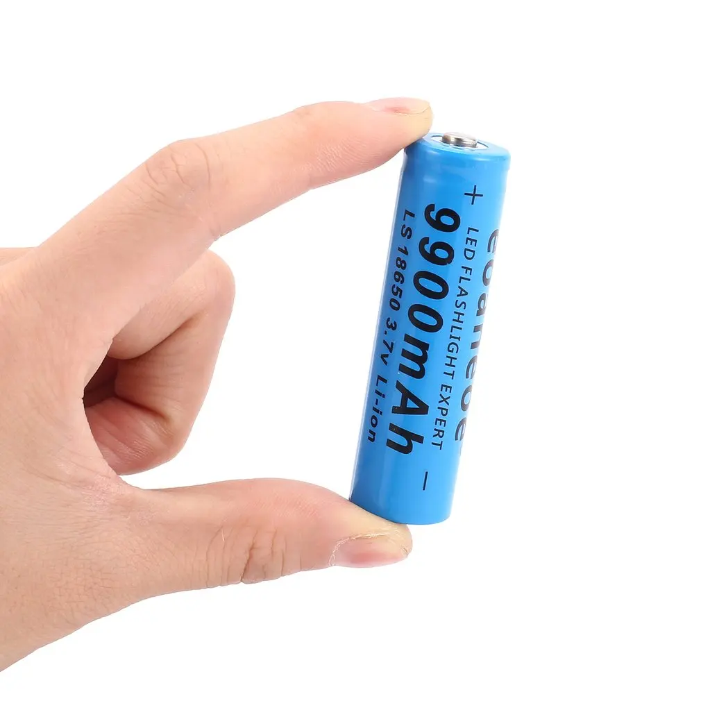 Eoaneoe 18650 литиевые перезаряжаемые батареи смарт-батареи полезные предварительно заряженные батареи 9900 мАч 3,7 в 4 шт