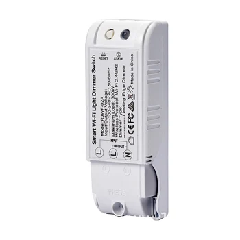 

AC100-240V Smart Remote Control Module Wireless Breaker APP LED Light Voice Electronic WIFI Dimmer Switch Home Automation