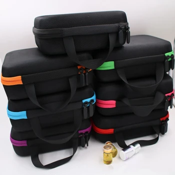 

30 Bottle Essential Oil Box Protection 5ML 10ML 15ML Essential Oil Bag Travel Portable Handbag Essential Oil Storage Box