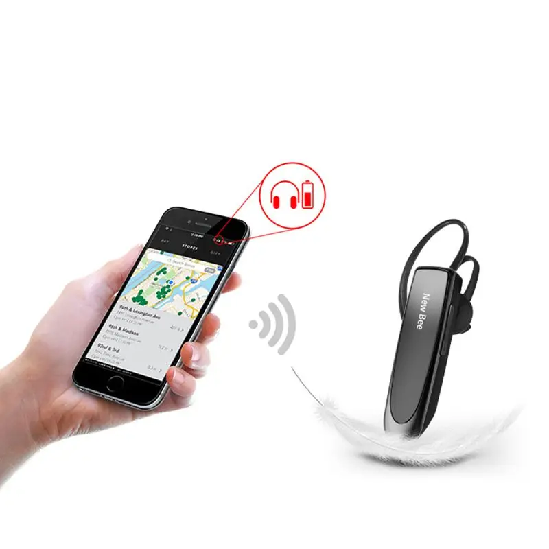 Беспроводные Bluetooth наушники, гарнитура BT4.0 CSR4.0 с шумоподавлением, микрофон для вождения и путешествий, Новинка