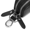 SOUTH GOOSE Genuine Leather Key Wallets Unisex Key Bag Men Car Key Holders Double Zipper Keychain Case Women Smart Housekeeper ► Photo 3/6