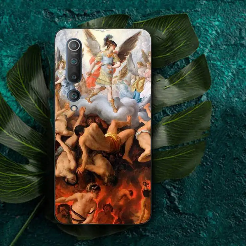 xiaomi leather case custom MaiyaCa Renaissance art Painting Phone Case For Redmi Note 7 8 5 9 pro 8T Xiaomi mi 4X 5plus 6 7A 8 best flip cover for xiaomi Cases For Xiaomi