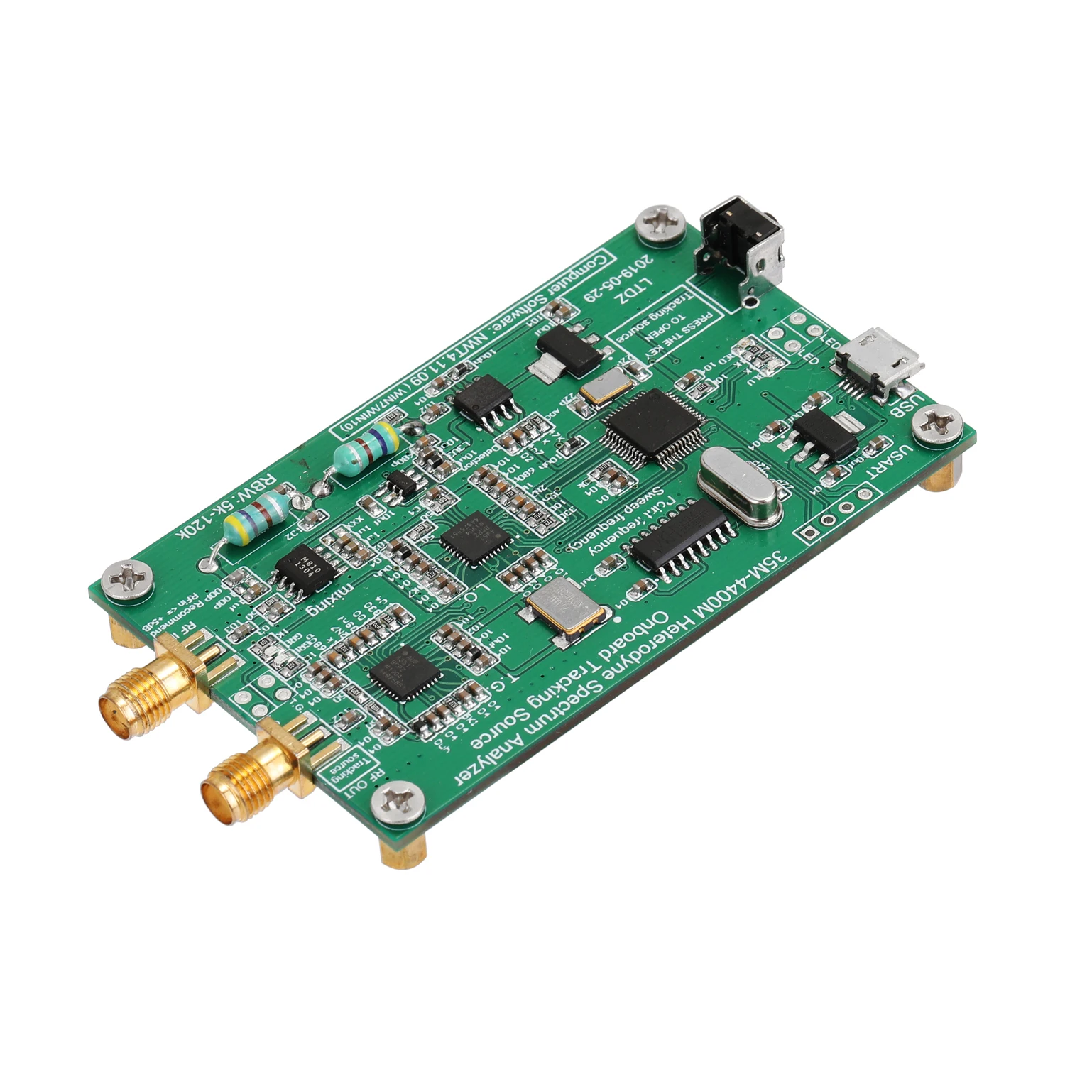 

Spectrum Analyzer USB LTDZ 35-4400M Spectrum Signal Source with Tracking Source Module RF Frequency Domain Analysis Tool