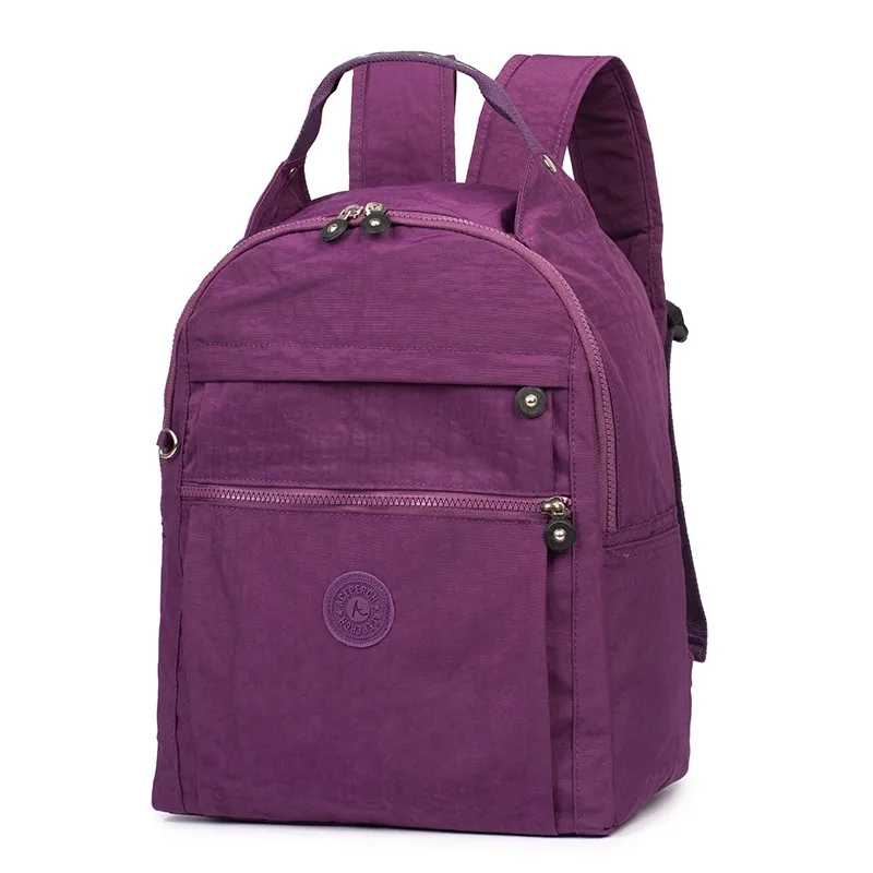 1 piece Purple Aceperch повседневный рюкзак для девочек, школьный рюкзак, женский рюкзак для ноутбука, школьные сумки для подростков, девочек, брелок "Обезьяна" - Цвет: 1 piece Purple