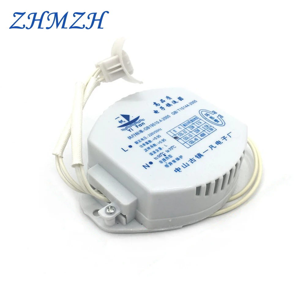ZHMZH T6T5 Electronic Ballast 32W 40W 55W 220V For Annular Tubes Ballasts Circular Tube Ceiling Light Fluorescent Lamp Rectifier | Лампы и