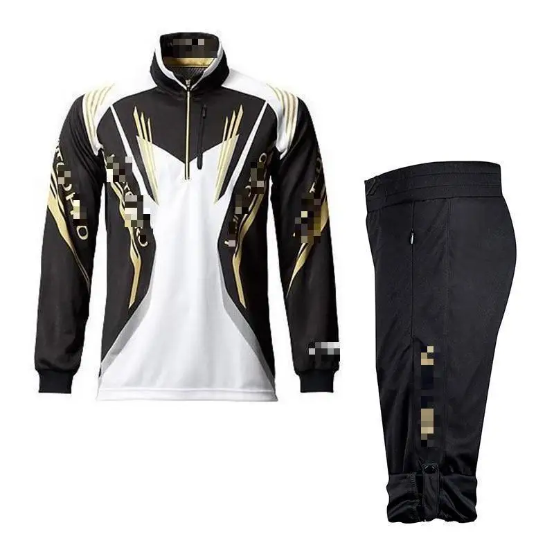 2020 New Fishing Clothing Sets Men Breathable Upf 50+ Uv Protection Outdoor Sportswear Suit Summer Fishing Shirt Pants